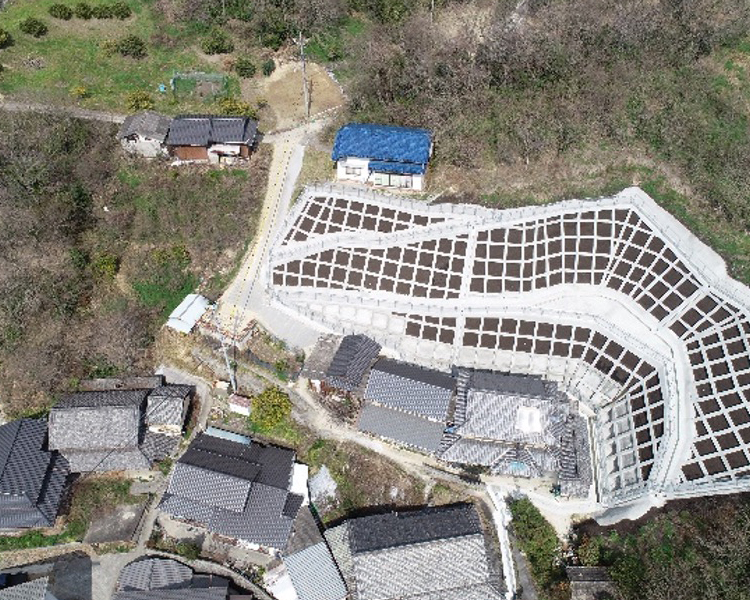 〇〇地区急傾斜地崩壊対策工事